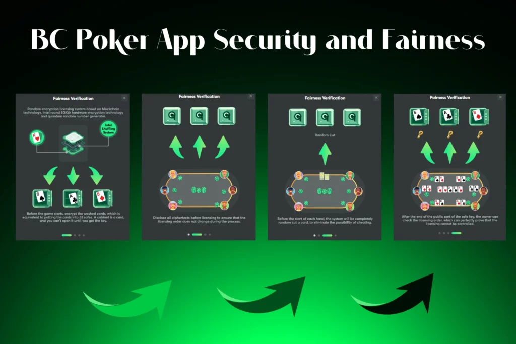 BC Poker app security and fairness